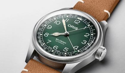 Zegarek męski Oris Big Crown Pointer Date x Cervo Volante Green – jeśli zmiana, to na lepsze! 