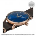 zegarek męski Cluse Aravis leather CW0101501009