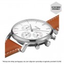 zegarek męski Cluse Aravis Chrono Leather CW0101502003