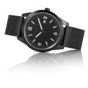 czarny zegarek męski na bransolecie 10NN-2BLACK