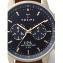 NEST122-CL110217 TRIWA NEVIL Aquatic Brown męski zegarek z granatową tarczą