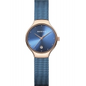 niebieski zegarek damski 13326-368