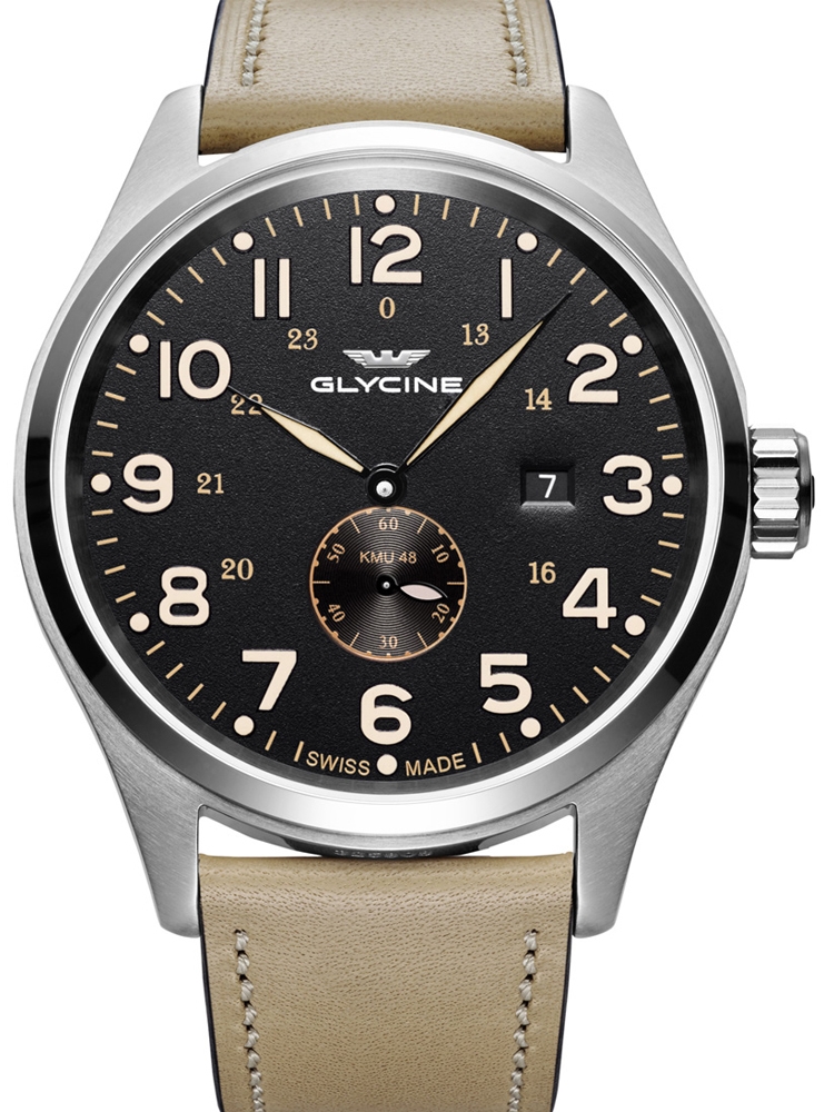 Szwajcarski zegarek męski GLYCINE KMU GL0132