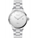 srebrny zegarek damski Atlantic 29142.41.27MB