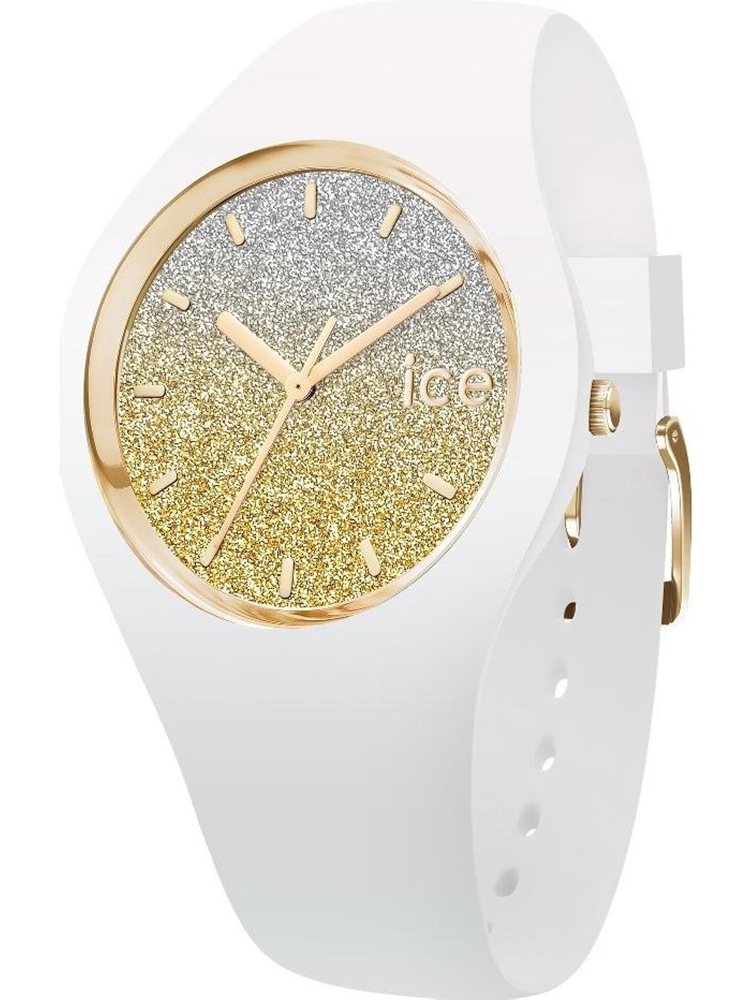 013432 ICE-WATCH Lo damski zegarek na białym pasku silikonowym