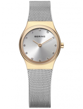 12924-001 BERING Classic damski zegarek na bransolecie meshowej