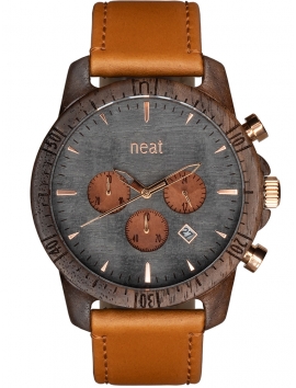 N087 Neat zegarek męski drewniany