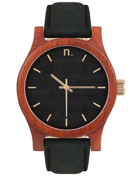 N025 Neat drewniany zegarek