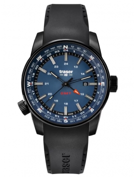 zegarek taktyczny TRASER P68 Pathfinder GMT Blue RS 109743