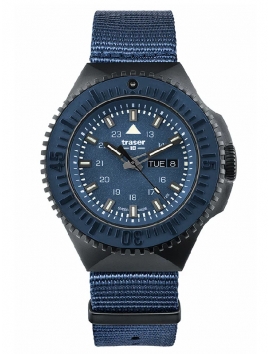 TRASER P69 Black Stealth - Blue 109856 zegarek taktyczny