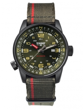 zegarek męski TRASER P68 Pathfinder Automatic Green NATO 110456