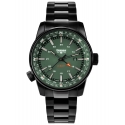 zegarek męski TRASER P68 Pathfinder GMT Green SS 109525