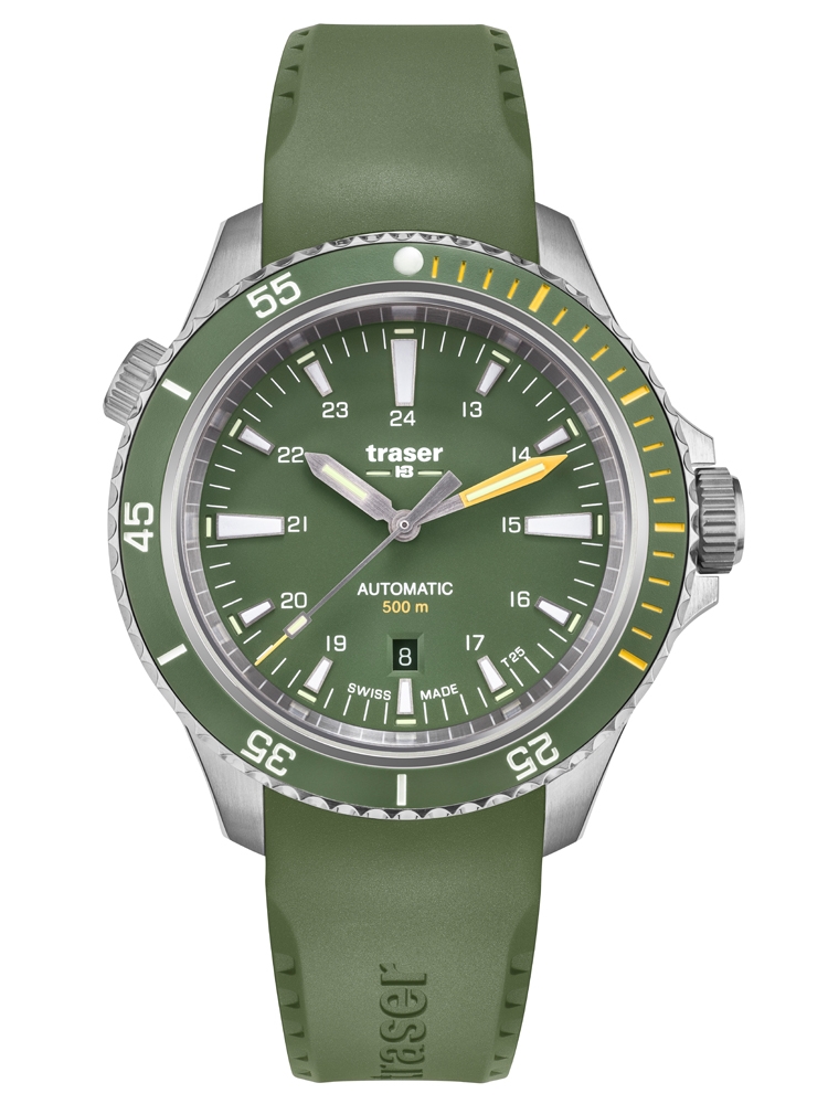 zegarek do nurkowania TRASER P67 SuperSub DiverAut Green RS Gree 110327