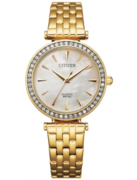 Złoty zegarek damski Citizen ER0212_50Y