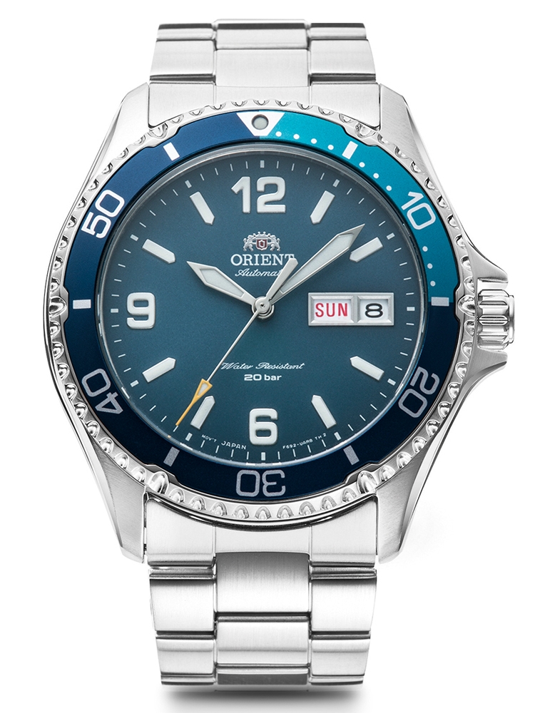 RA-AA0818L19B ORIENT Diver MAKO KAMASU męski zegarek do nurkowania