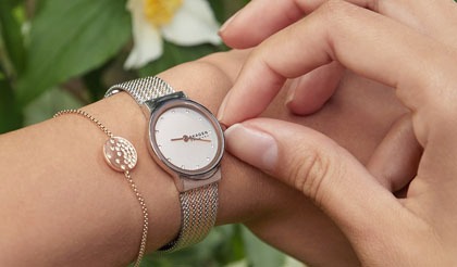Zegarki Skagen Denmark - połącz zegarek z biżuterią